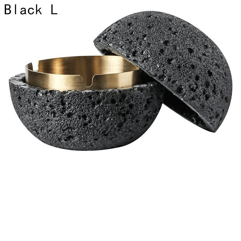 Hidden Rock Stainless Steel Ashtray - Smoking Accessories