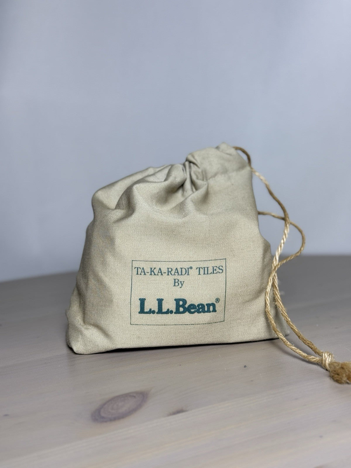 Camping / Boy Scout Set - Vintage Canteen, LL Bean Ta-ka-radi Tiles, Crockpot