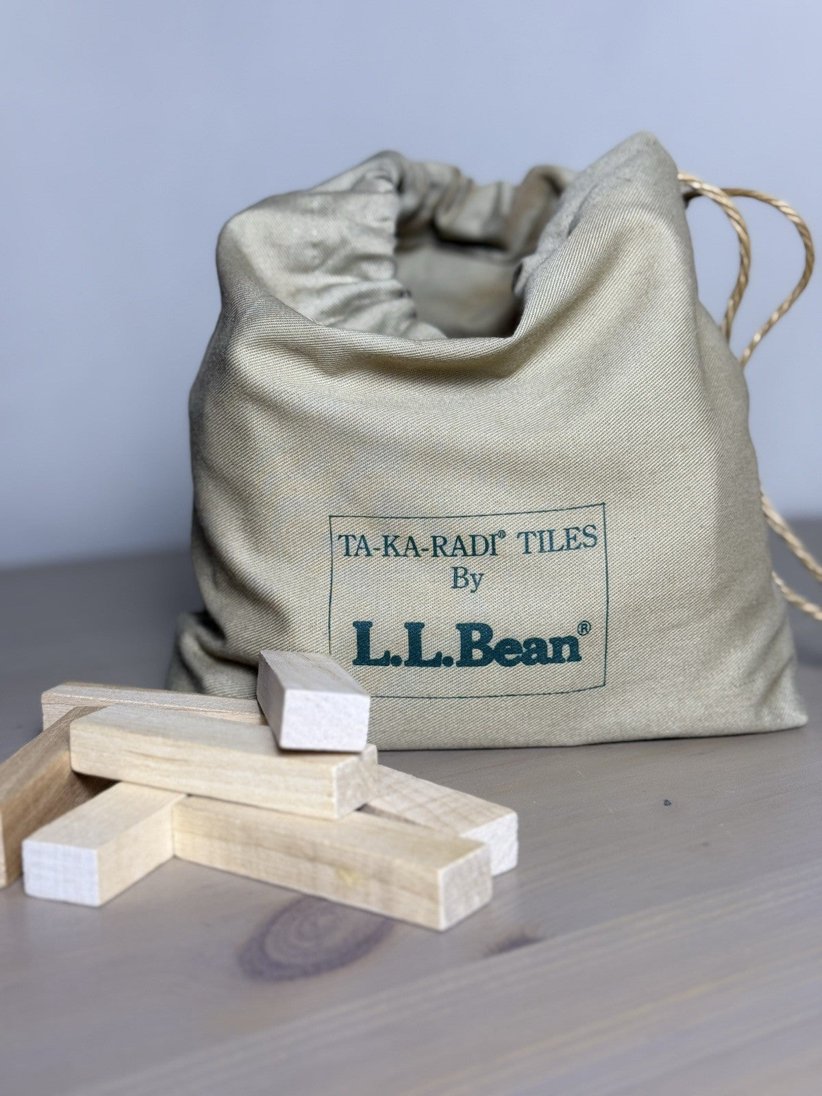 Camping / Boy Scout Set - Vintage Canteen, LL Bean Ta-ka-radi Tiles, Crockpot