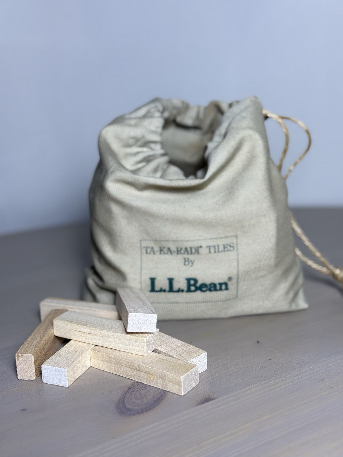 Camping / Boy Scout Set - Vintage Canteen, LL Bean Ta-ka-radi Tiles, Crockpot