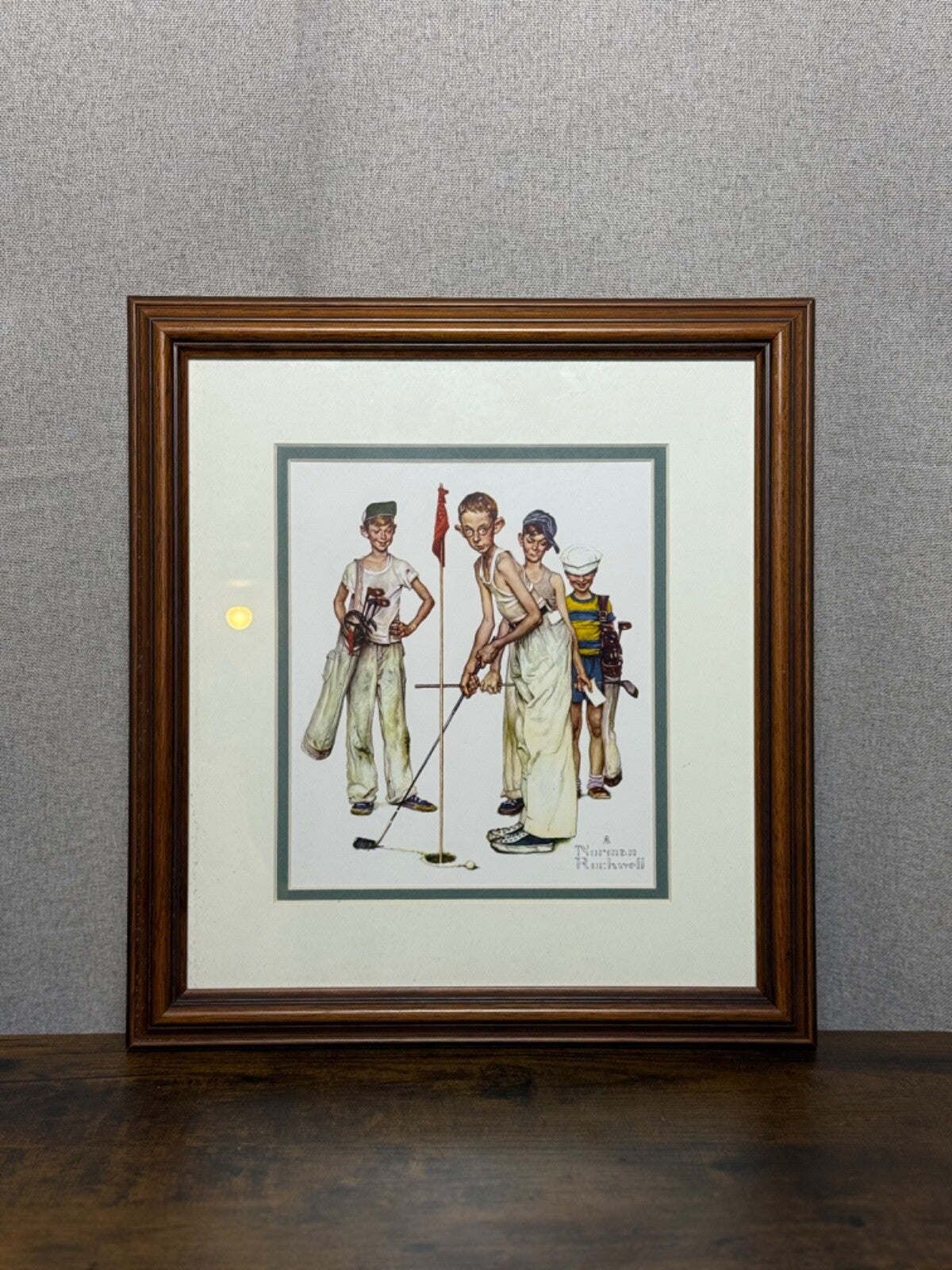 Vintage Norman Rockwell Collection LOT Print, Plates, Mugs, Tray