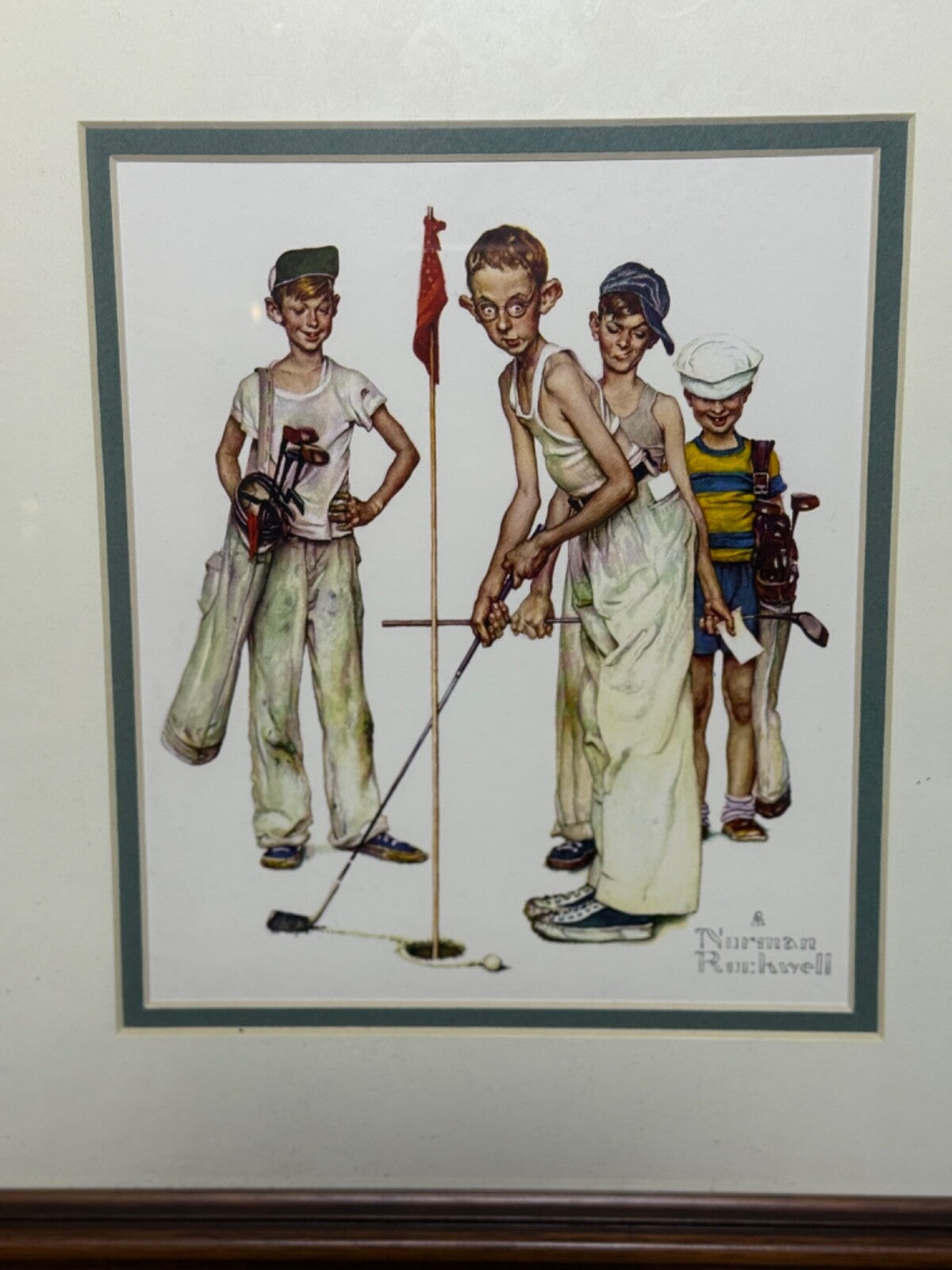 Vintage Norman Rockwell Collection LOT Print, Plates, Mugs, Tray