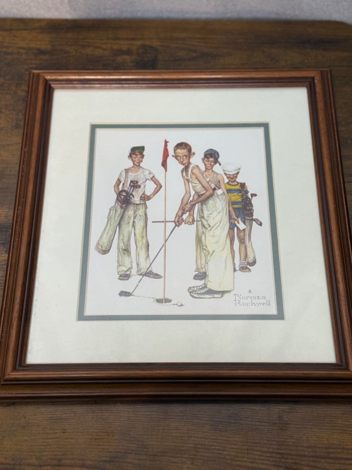 Vintage Norman Rockwell Collection LOT Print, Plates, Mugs, Tray