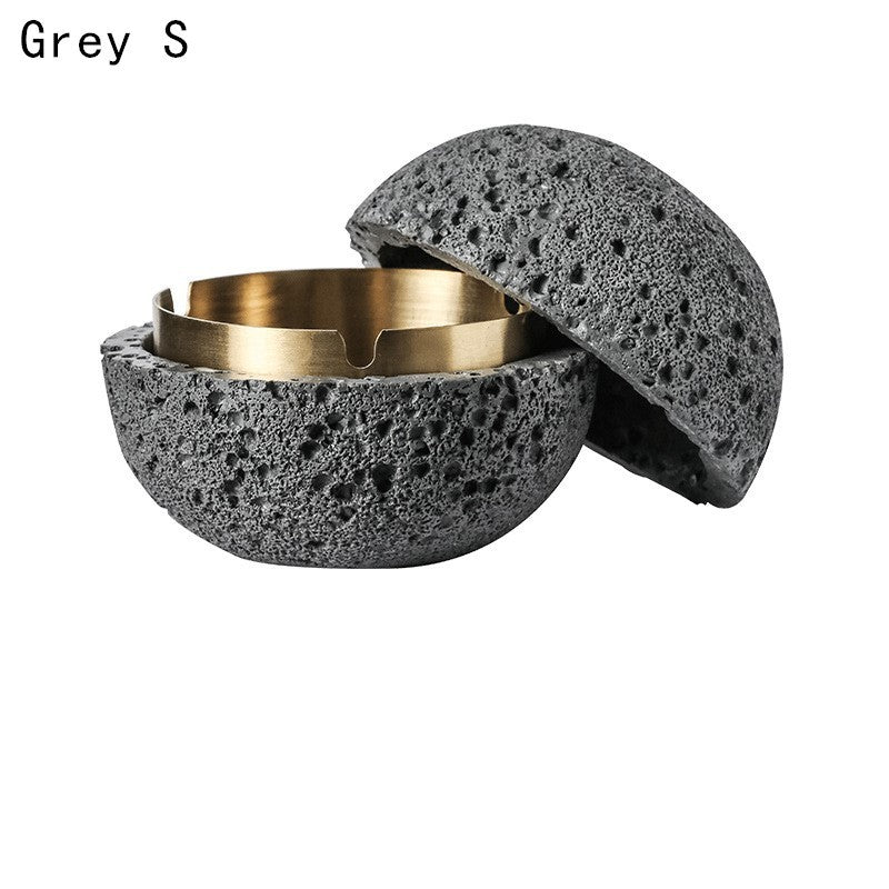 Hidden Rock Stainless Steel Ashtray - Smoking Accessories