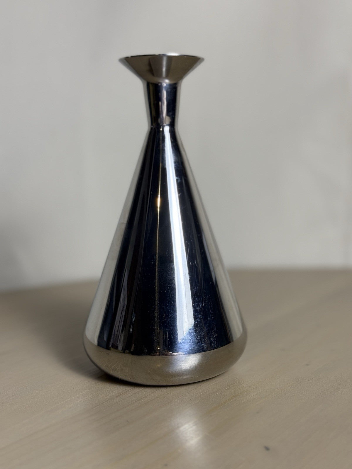 SALE! Williams Sonoma Metal Vase Art Deco Inspired Decor Accent, Accessory